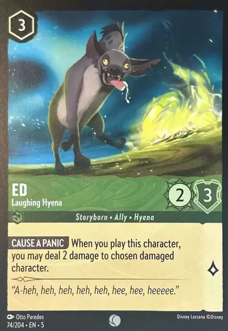 Shimmering Skies - Ed - Laughing Hyena - Foil