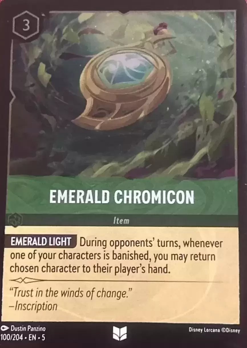Shimmering Skies - Emerald Chromicon - Foil