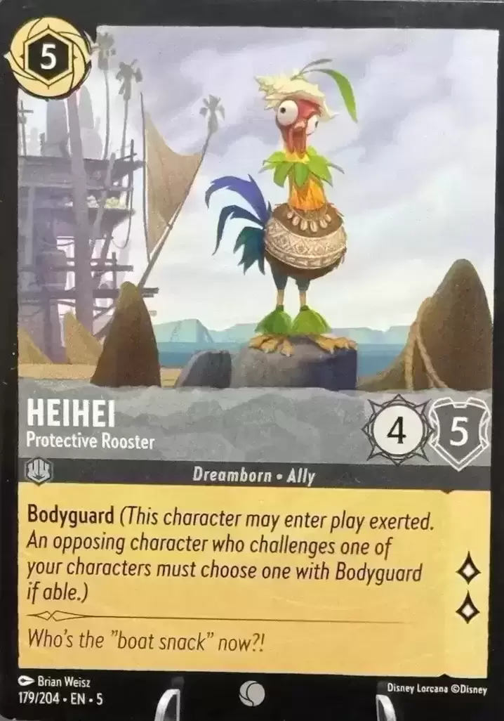 Shimmering Skies - Heihei - Protective Rooster - Foil