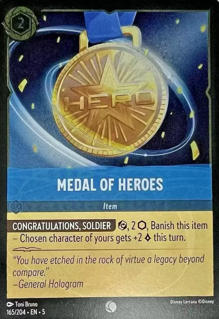 Shimmering Skies - Medal of Heroes - Foil