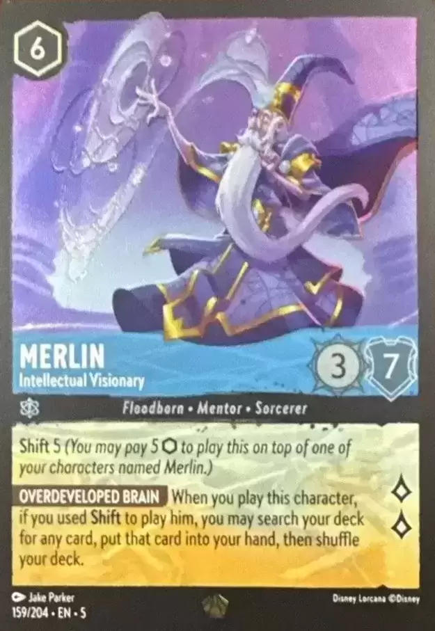 Shimmering Skies - Merlin - Intellectual Visionary - Foil
