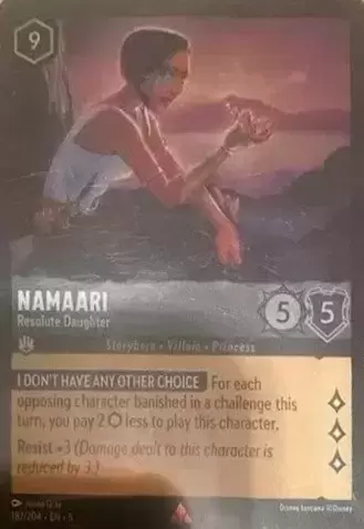 Shimmering Skies - Namaari - Resolute Daughter - Foil