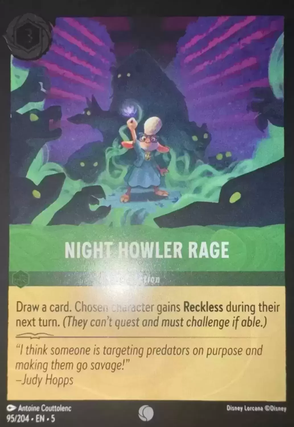 Shimmering Skies - Night Howler Rage - Foil