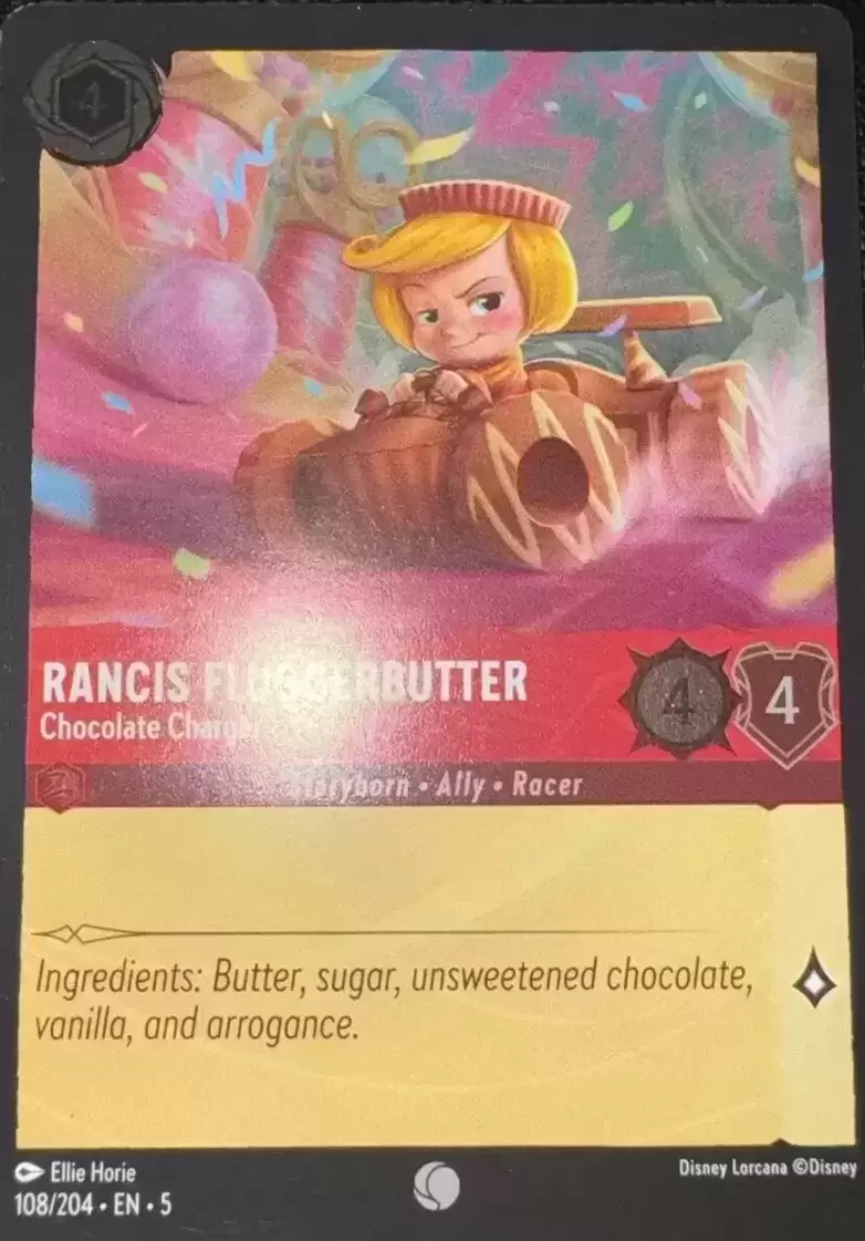 Shimmering Skies - Rancis Fluggerbutter - Chocolate Charger - Foil