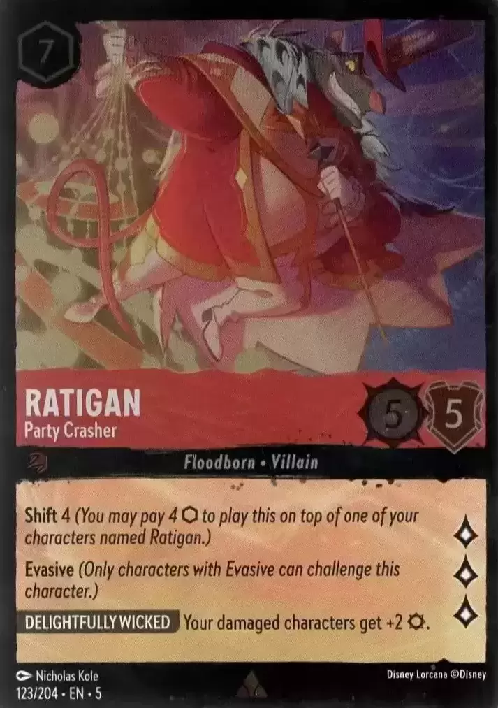 Shimmering Skies - Ratigan - Party Crasher - Foil