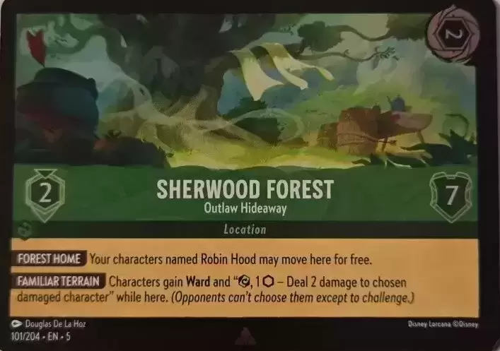 Shimmering Skies - Sherwood Forest - Outlaw Hideaway - Foil