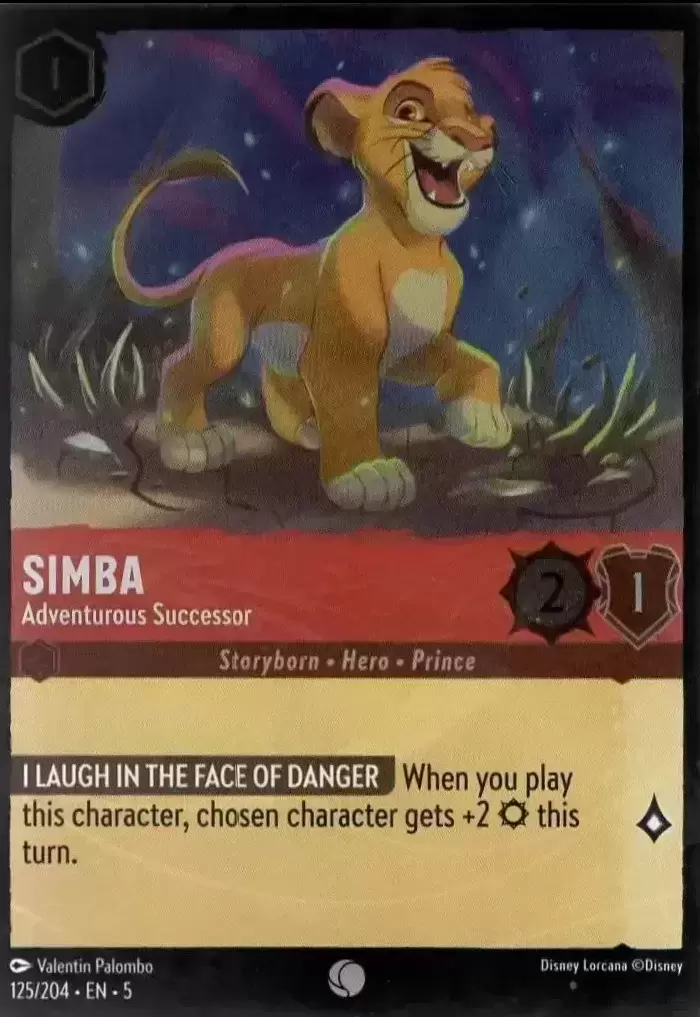 Shimmering Skies - Simba - Adventurous Successor - Foil