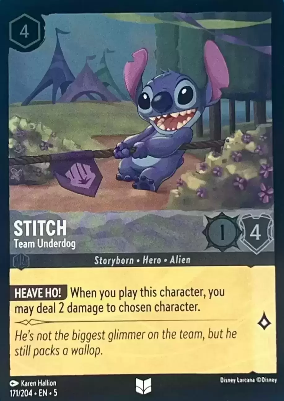 Shimmering Skies - Stitch - Team Underdog - Foil