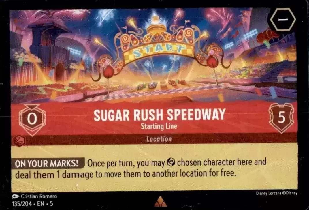 Shimmering Skies - Sugar Rush Speedway - Starting Line - Foil