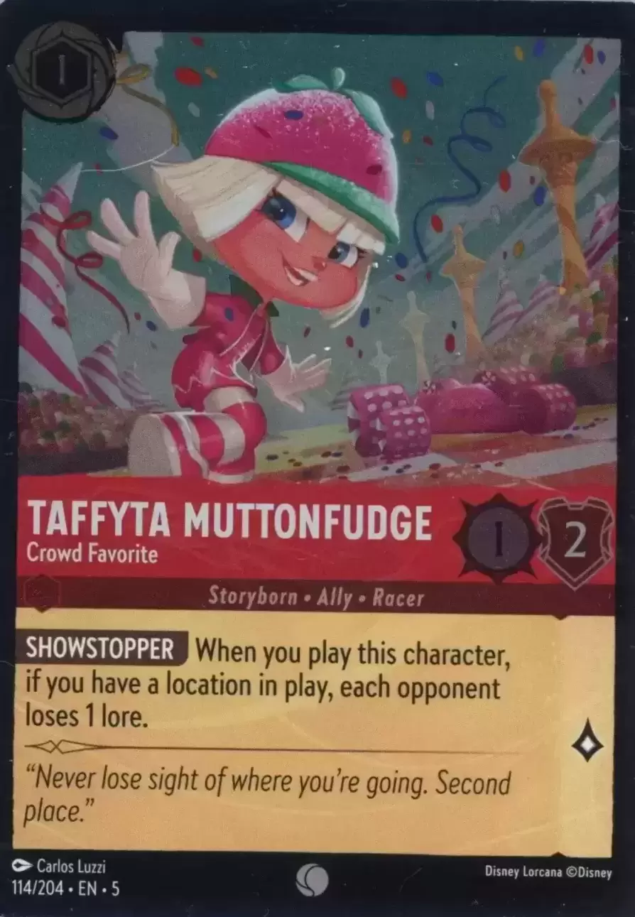 Shimmering Skies - Taffyta Muttonfudge - Crowd Favorite - Foil