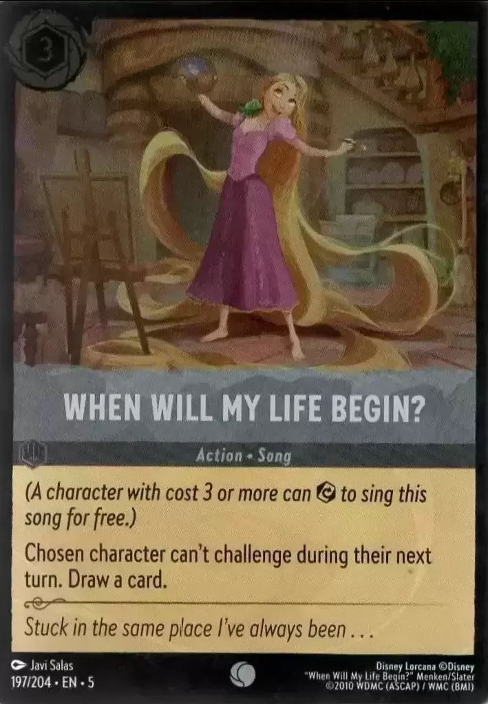 Shimmering Skies - When Will My Life Begin? - Foil