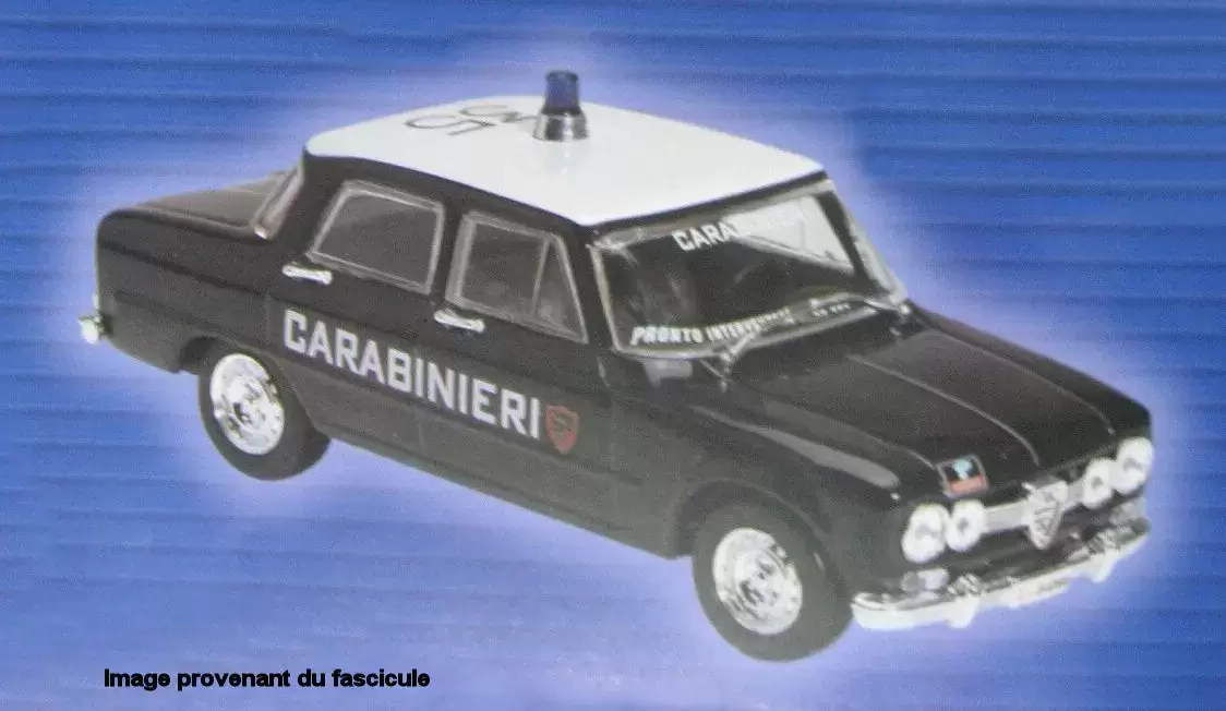 Véhicules de Police & de Gendarmerie - ALFA ROMEO Giulia Carabinieri (Italie)