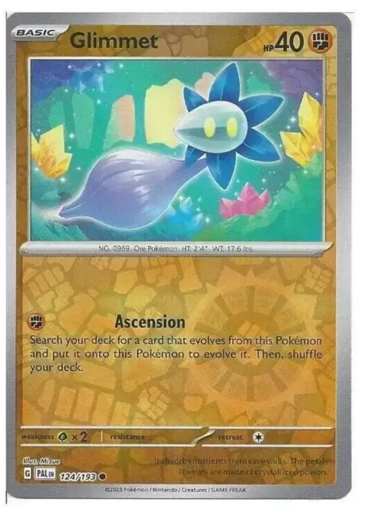 Paldea Evolved - PALEN - Glimmet Reverse