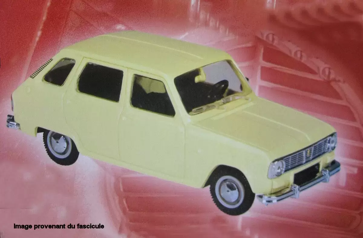 Voiture Françaises de Collection - Hachette/Norev - Renault 6