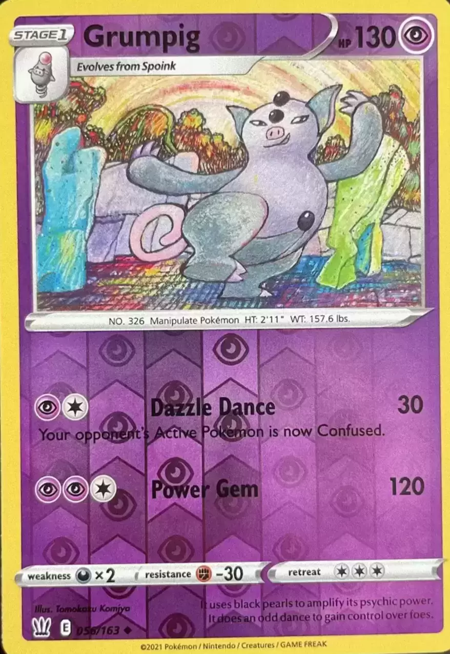Battle Styles - Grumpig Reverse