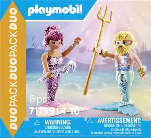 Playmobil underwater world - DuoPack Mermaid and Triton