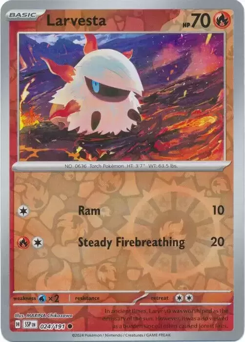Surging Sparks SSPEN - Larvesta Reverse