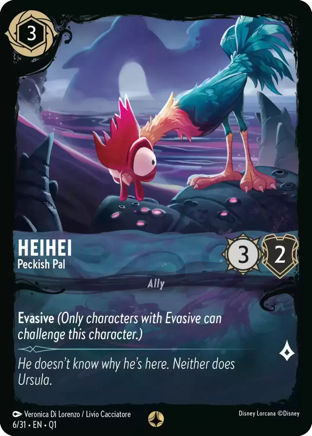 Illumineer\'s Quest – Deep Trouble - HeiHei - Peckish Pal