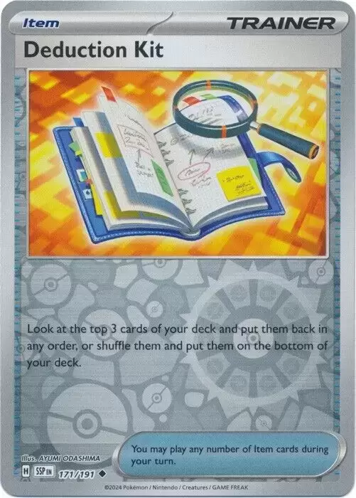 Surging Sparks SSPEN - Deduction Kit Reverse