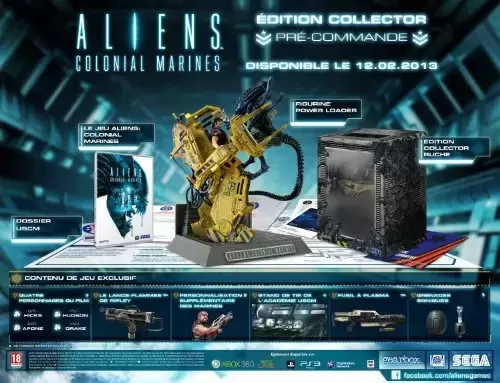 XBOX 360 Games - Aliens : Colonial Marines - édition collector