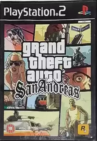 PS2 Games - GTA : San Andreas