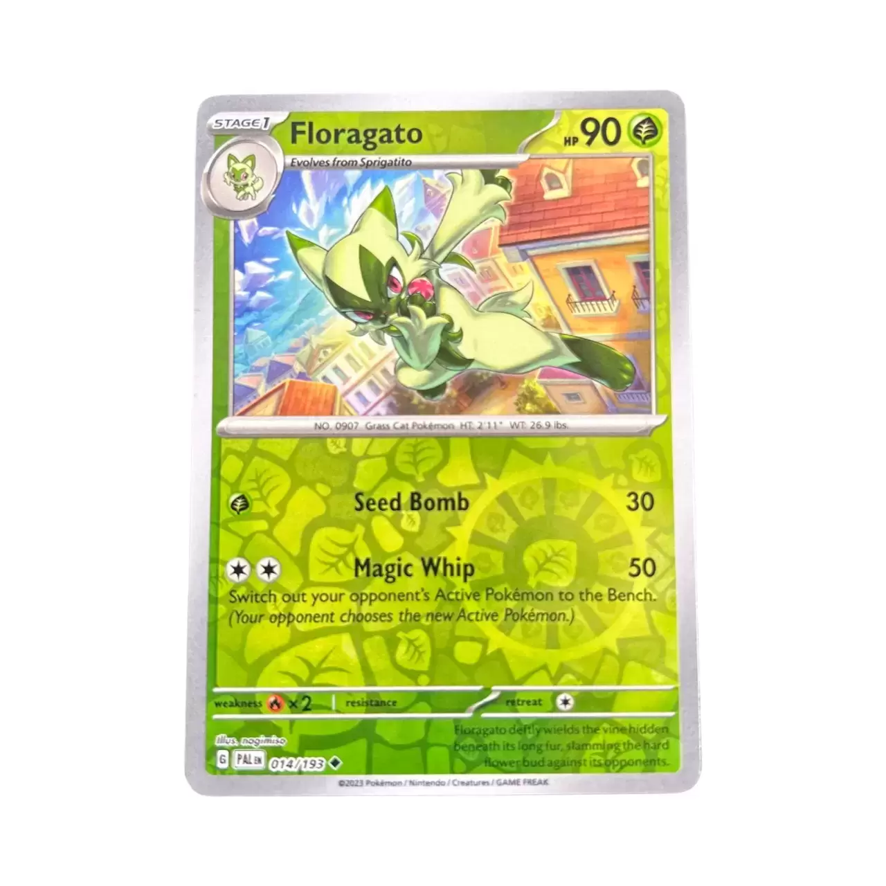 Paldea Evolved - PALEN - Floragato Reverse