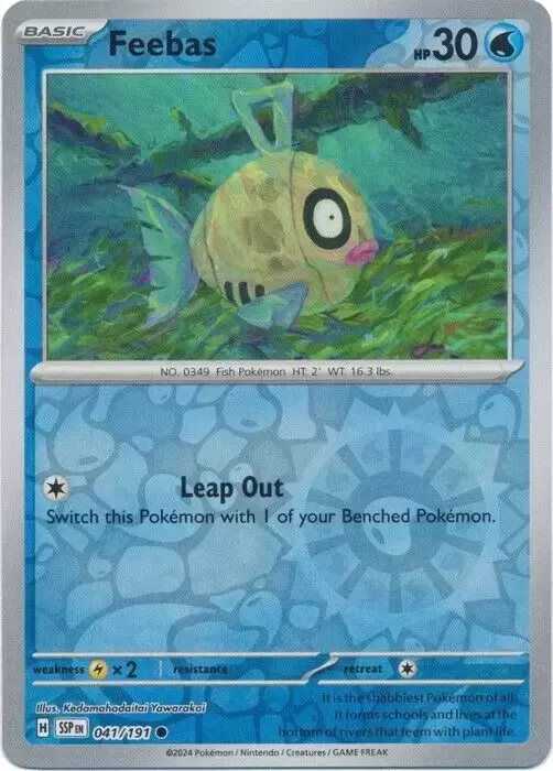 Surging Sparks SSPEN - Feebas Reverse