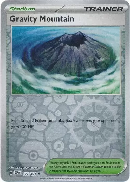 Surging Sparks SSPEN - Gravity Mountain Reverse