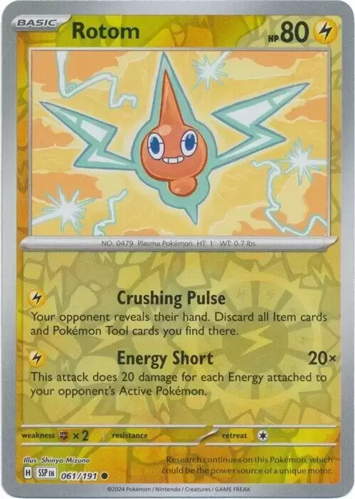 Surging Sparks SSPEN - Rotom Reverse