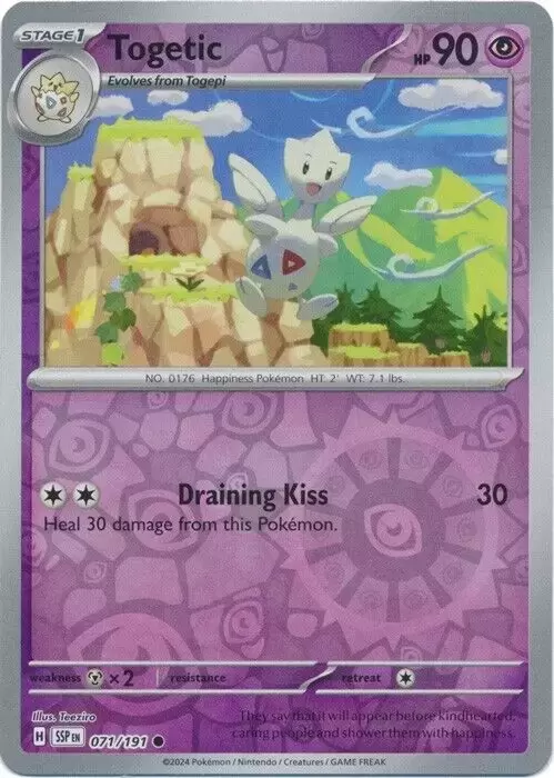 Surging Sparks SSPEN - Togetic Reverse