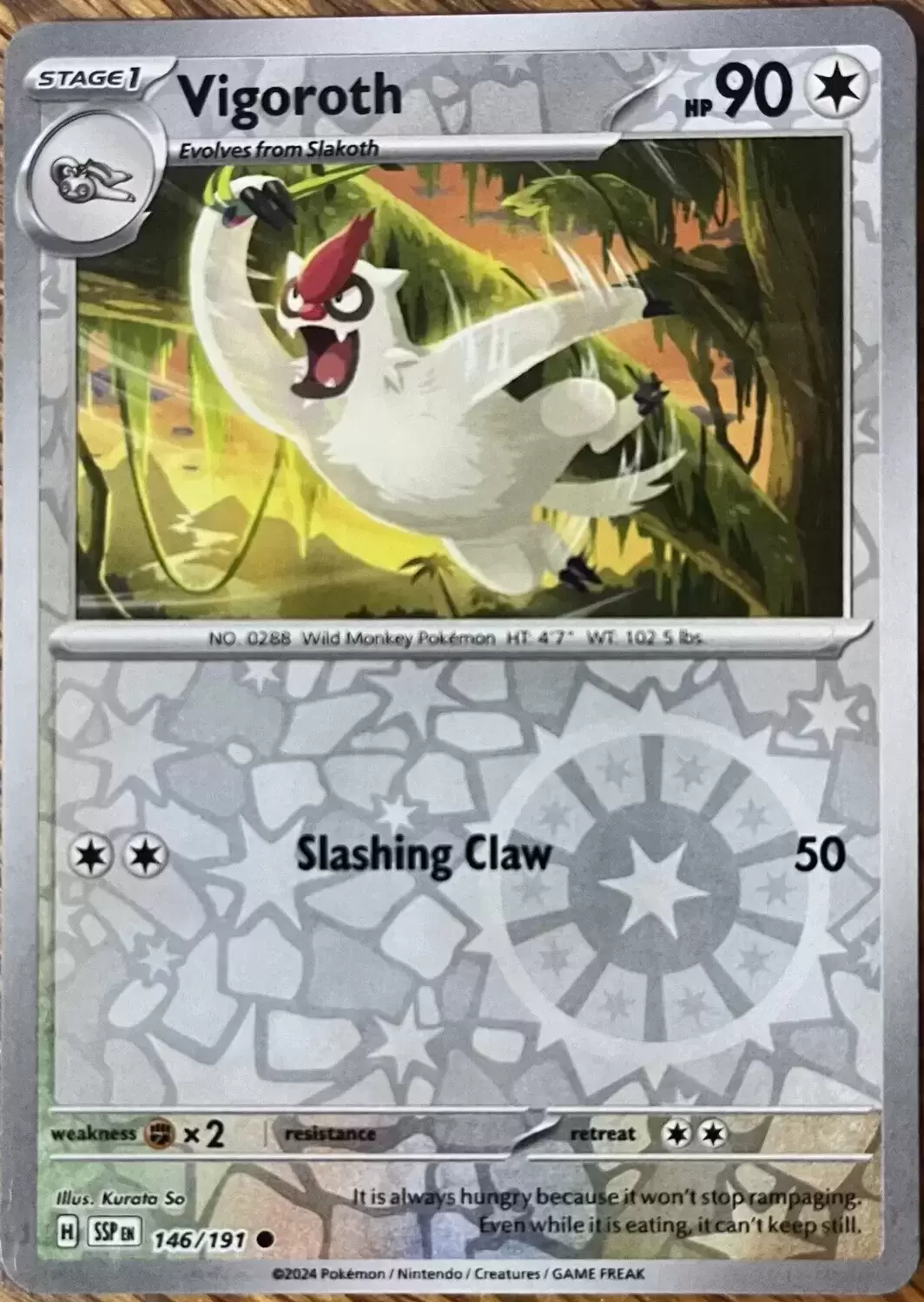 Surging Sparks SSPEN - Vigoroth Reverse