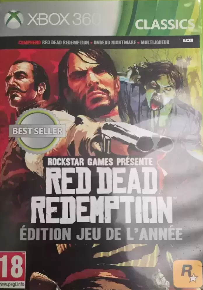 XBOX 360 Games - Red Dead Redemption - Édition Jeu De L\'année