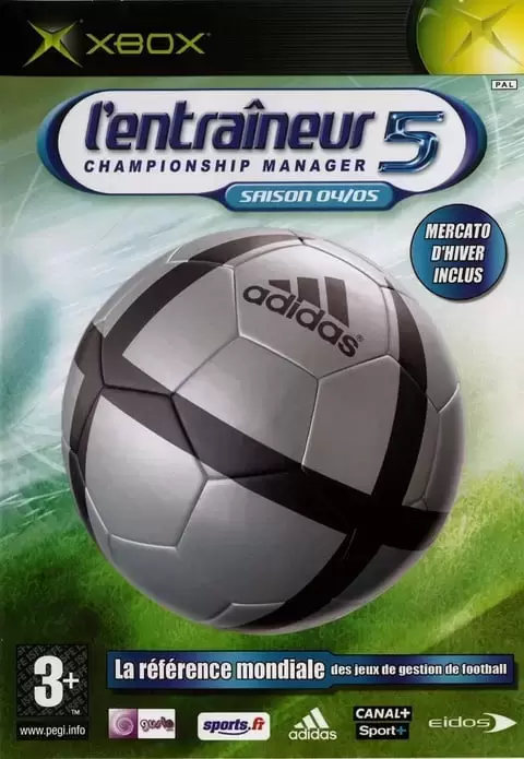 XBOX Games - L\'Entraîneur 5 Championship Manager Saison 04/05