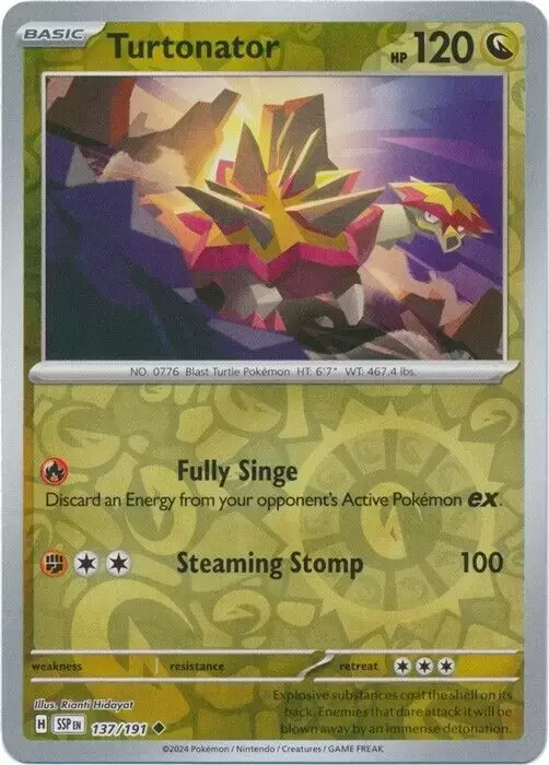 Surging Sparks SSPEN - Turtonator Reverse