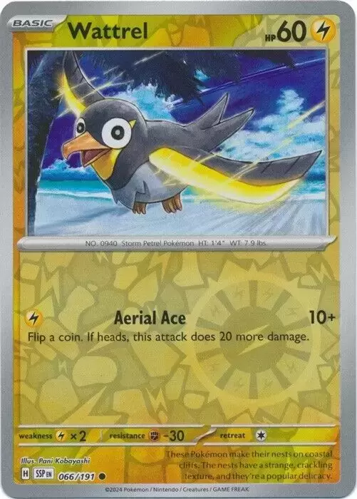 Surging Sparks SSPEN - Wattrel Reverse