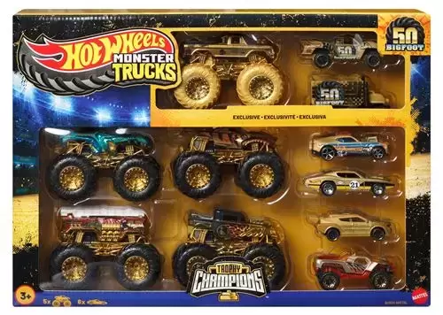 Hot Wheels Classiques - Pack Trophée des Champions