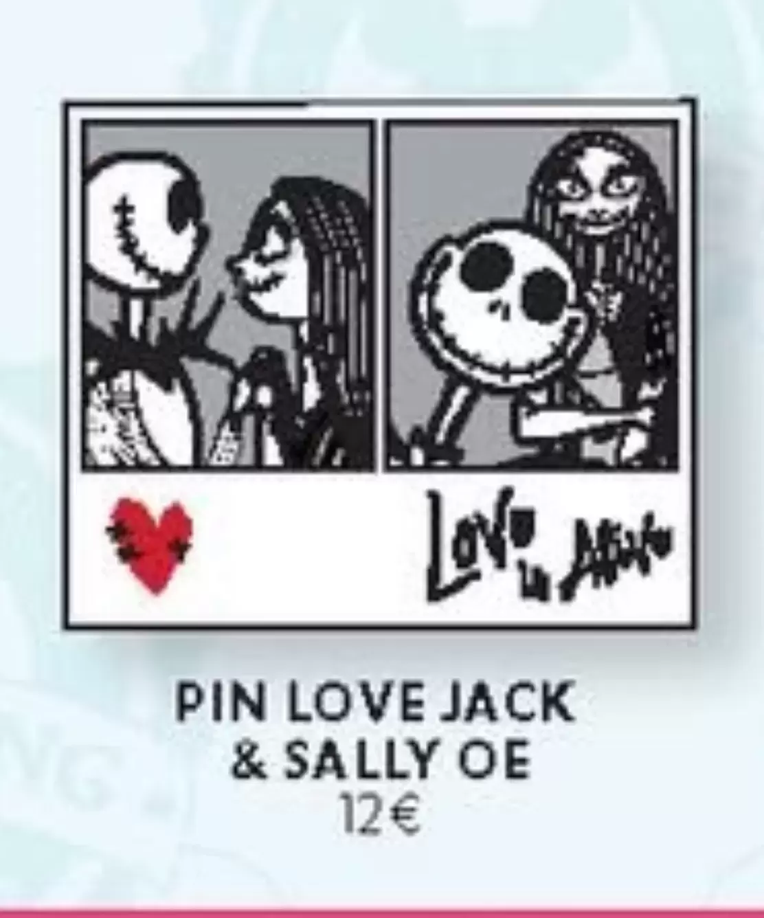 Disney - Pins Open Edition - Love Jack & Sally