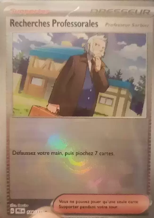 Evolutions prismatiques - PREFR - Recherches Professorales Professeur Sorbier Poké Ball
