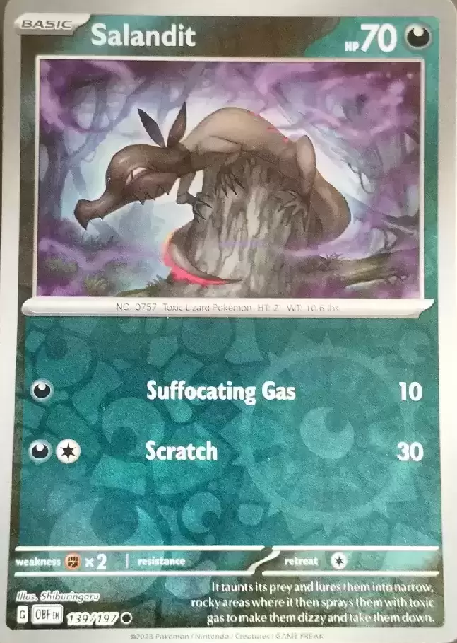 Obsidian Flames - OBF (OBFEN) - Salandit Reverse