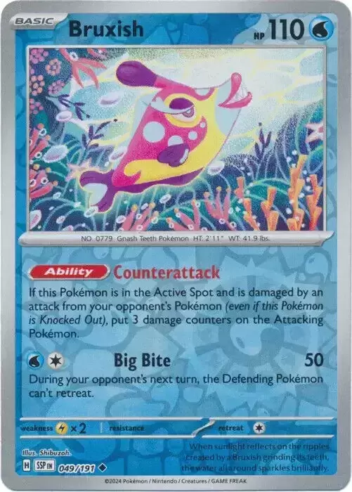 Surging Sparks SSPEN - Bruxish Reverse