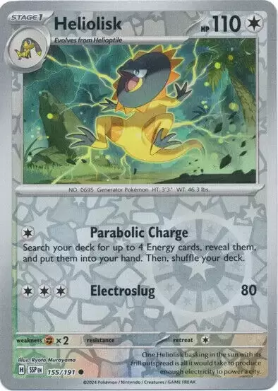 Surging Sparks SSP - Heliolisk Reverse