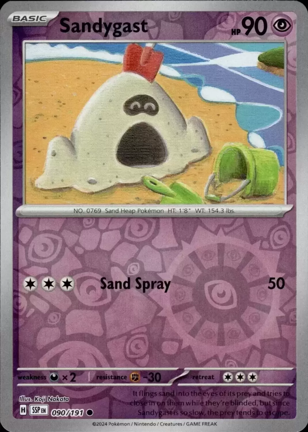 Surging Sparks SSPEN - Sandygast Reverse