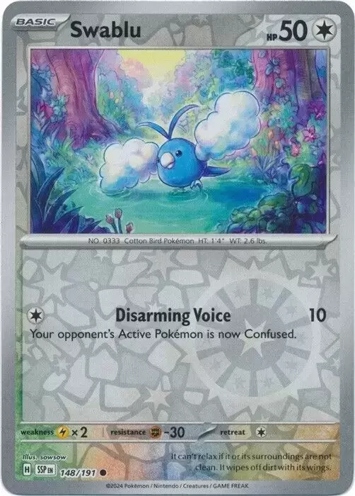Surging Sparks SSPEN - Swablu Reverse
