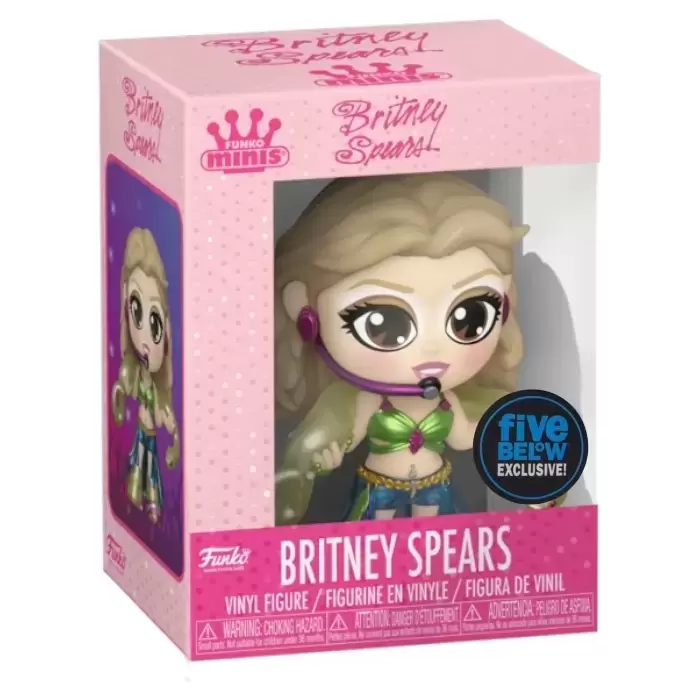 Funko Minis - Britney Spears - Britney Spears Slave 4 U - 2001 VMA Performance Metallic