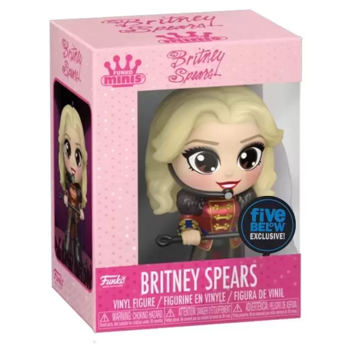 Funko Minis - Britney Spears - Britney Spears Circus Video Metallic