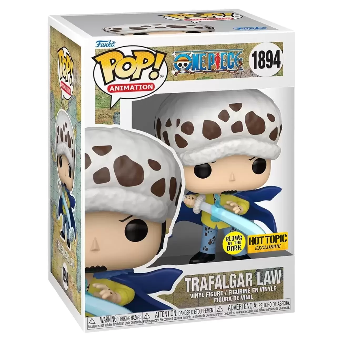 POP! Animation - One Piece - Trafalgar Law GITD
