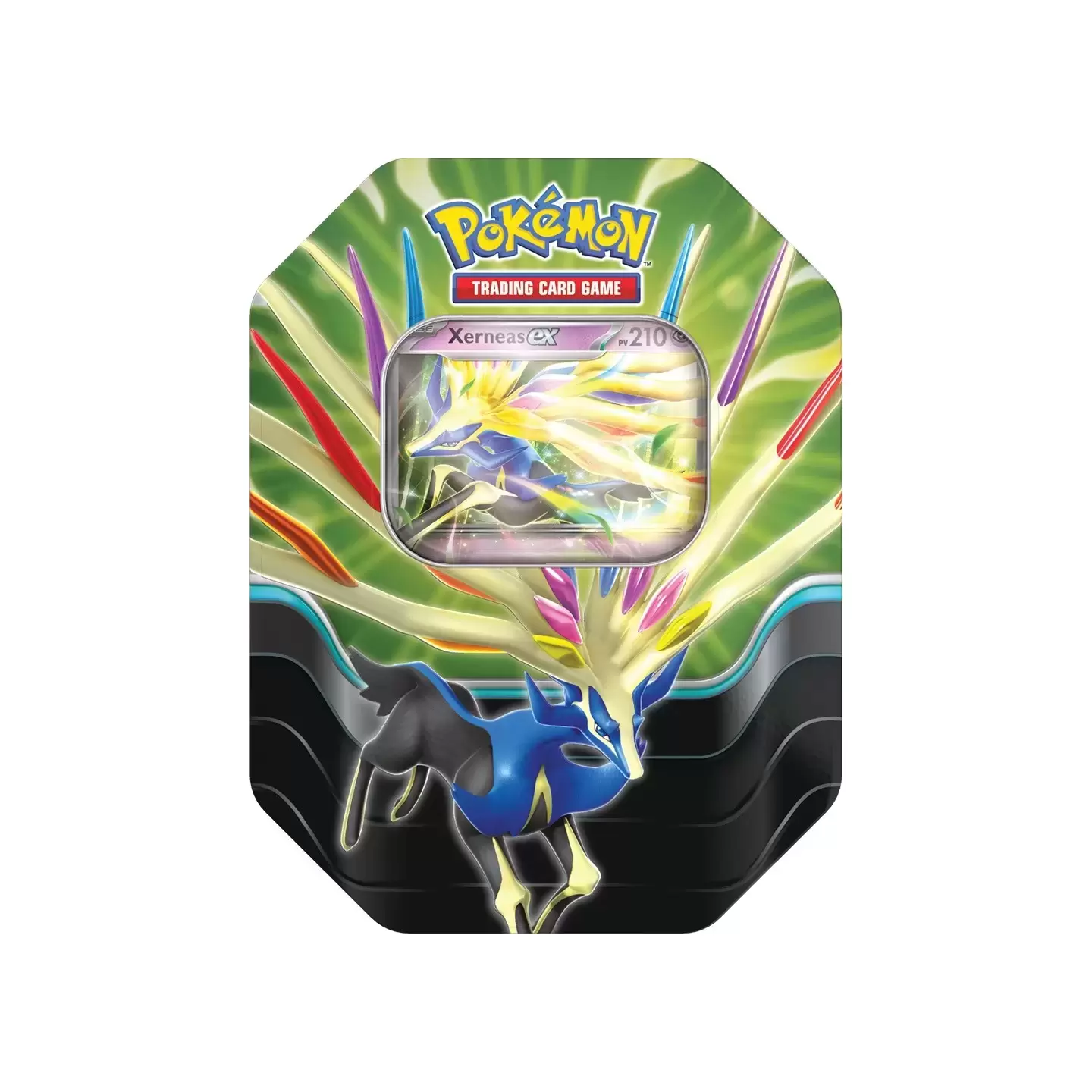 Tin Box Métal / Pokébox Pokémon - Xerneas ex (Légendes Azur)