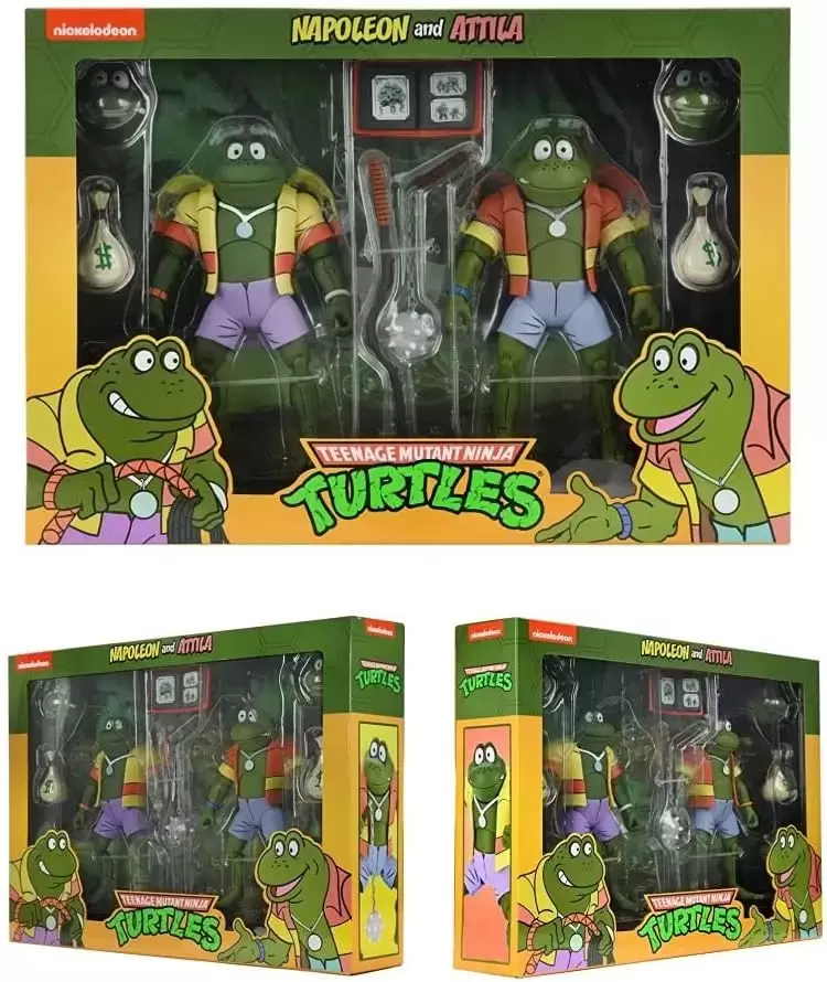 Vintage Teenage Mutant Ninja Turtles (TMNT) - Napoleon and Atilla