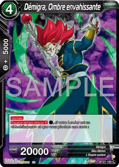 History of Z [BT27] - Démigra, Ombre envahissante