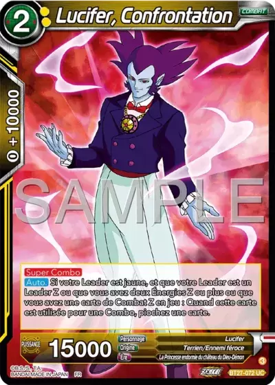 History of Z [BT27] - Lucifer, Confrontation